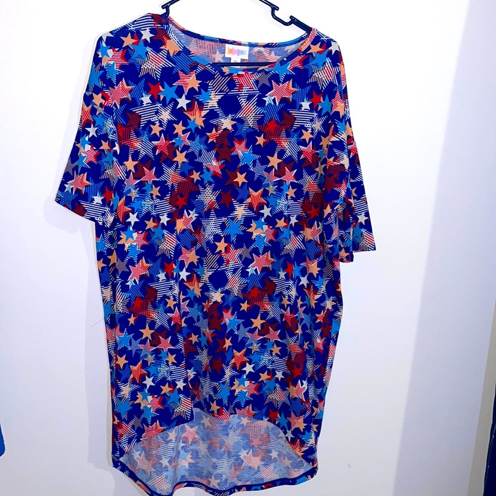 Patriotic XS Lularoe top